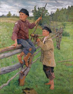 Country Boys — Nikolai Petrovich Bogdanov Belsky