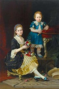 Group Of Children — György Vastagh