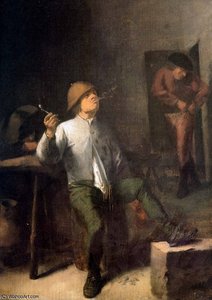 The Smoker Sun — Adriaen Brouwer
