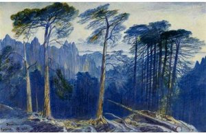 The Pine Forest Of Bavella, Corsica — Edward Lear
