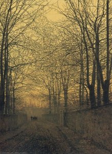October Gold — John Atkinson Grimshaw
