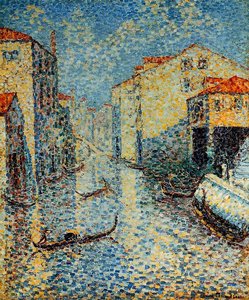 A Venetian Canal — Henri Edmond Cross