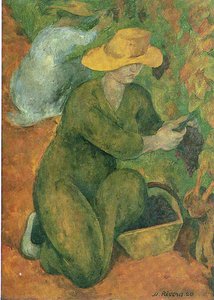 En El Vinedo — Diego Rivera