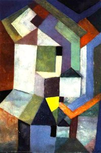 Pious Northern Landscape — Paul Klee, Cubism