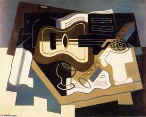 Guitar-clarinet — Juan Gris