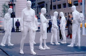 Street Crossing — George Segal