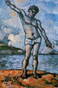 Man Standing, Arms Extended — Paul Cézanne