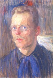Self-portrait — Oleksandr Bogomazov (alexander Bogomazov)