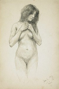 Female Nude — Frank Duveneck
