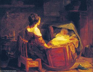 Bedtime — Frederick Goodall