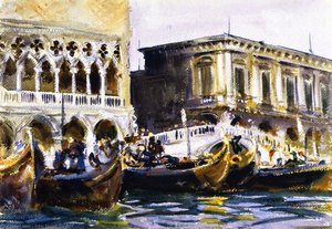 La Riva (also Known As La Rive Degli Schiavoni) — John Singer Sargent