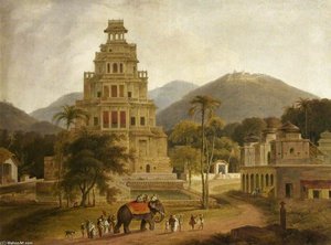 The Fort Of Vellore In The Carnatic, India