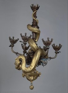 Chandelier With Boa — Joseph Auguste Émile Vaudremer