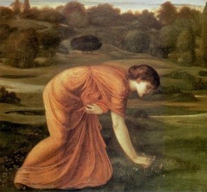 The March Marigold — Edward Coley Burne-jones