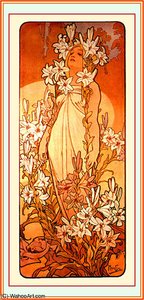 Untitled (8775) — Alphonse Mucha, Art Nouveau