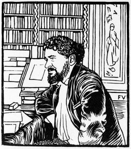 Portrait Of French Writer Octave Uzanne — Félix Vallotton