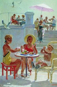 In Crimea — Aleksandr Deyneka