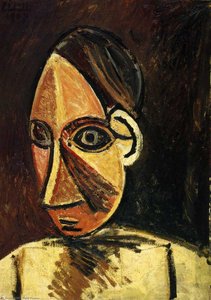 Head Of A Woman — Pablo Picasso, Cubism