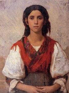 Florentine Flower Girl — Frank Duveneck