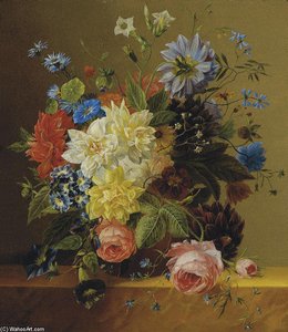 An Opulent Flower Still Life