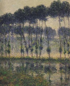Poplars By The Eure River — Gustave Loiseau