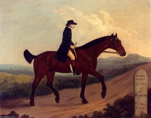 A Horseman On The Road To Bagshot — Francis Sartorius Ii (john Francis Sartorius)