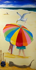 Beside The Seaside (panel 2 Of 5) — Jessica Turley