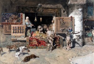 The Carpet Seller — Mariano Fortuny