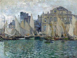 View Of Le Havre — Claude Monet, Impressionism