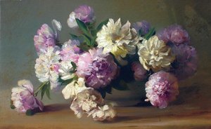 Peonies In A Bowl — Charles Ethan Porter