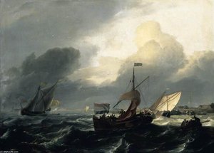 Small Dutch Vessels — Ludolf Backhuysen I
