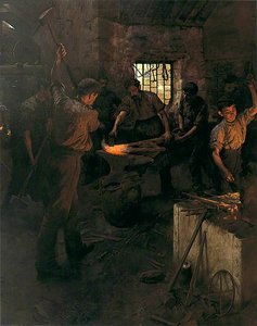 Forging The Anchor — Stanhope Alexander Forbes
