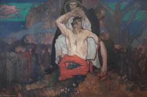 Mater Dolorosa Belgica — Frank Brangwyn