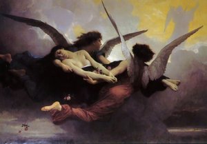 Soul Carried To Heaven — William-adolphe Bouguereau