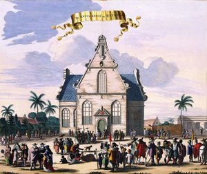 Kruis Kerk (1682) — Jacob Van Meurs