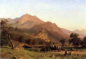 Rocca De Secca — Albert Bierstadt