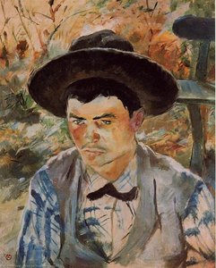 The Young Routy In Celeyran — Henri De Toulouse-lautrec