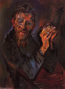 Félix Albrecht Harta, Huile Sur Toile, — Oskar Kokoschka