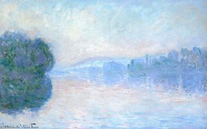 The Siene Near Vernon — Claude Monet