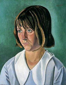 Portrait Of A Young Woman — William Patrick Roberts