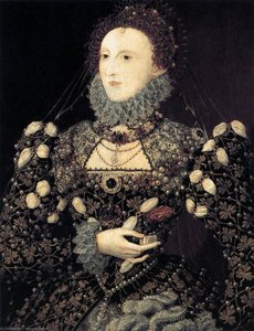 Portrait Of Elizabeth I, Queen Of England — Nicholas Hilliard