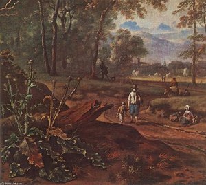 Road beside the Forest (detail)