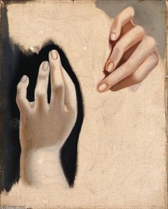Study Of Hands — Tamara De Lempicka