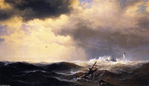 Shipwrecked — Edward Moran