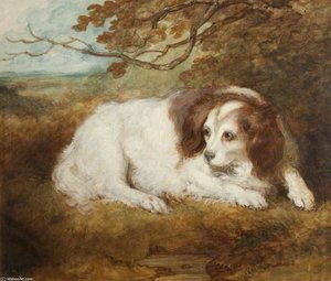 The Dog Dido — Arthur William Devis