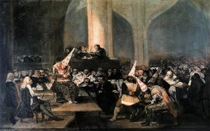 Inquisition Scene — Francisco José De Goya Y Lucientes