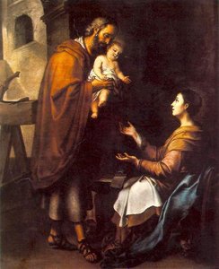 The Holy Family — Bartolomé Esteban Murillo