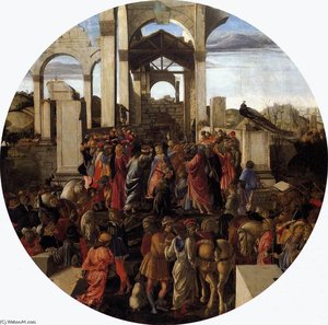 Adoration Of The Magi (12) — Sandro Botticelli