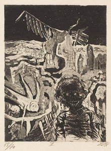 Night-time Encounter With A Madman — Otto Dix