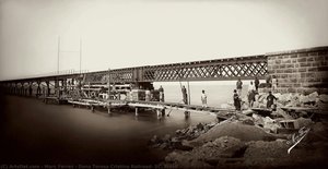 Dona Teresa Cristina Railroad, Sc. Brazil — Marc Ferrez, Documentary Photography